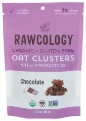 Rawcology Oat Clusters Choc Org