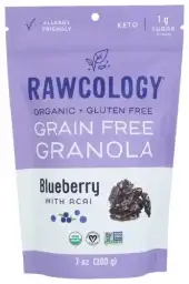 Rawcology Granola Blbry Acai Org