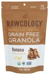 Rawcology Granola  Ban Maca Org
