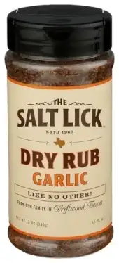 Salt Lick Rub Dry Garlic