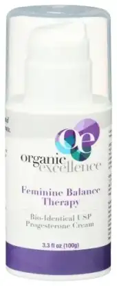 Organic Excellence Progesterone Cream Pump