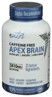 Nutri Apex Brain Caffeine Free