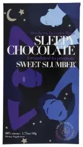 The Functional Chocolate Sleepy Bar Choc Bluebrry