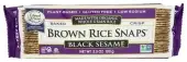 Edward & Sons Snaps Blck Sesame W Brwn