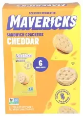 Mavericks Cracker Sw Chedd Snck Pk