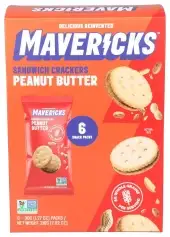 Mavericks Cracker Sw Pb Snack Pk