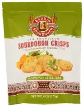 Boudin Sourdough Crisps Jalapeno Cheddar
