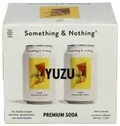 Something And Nothing Soda Yuzu 4Pk