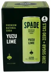 Spade Soda Yuzu Lime 4Pk