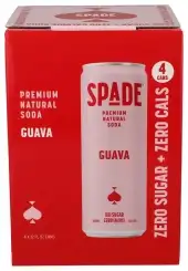 Spade Soda Guava 4Pk