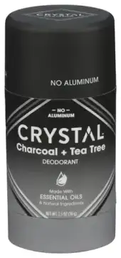 Crystal Body Deodorant Deodorant Charcl Tea Tree