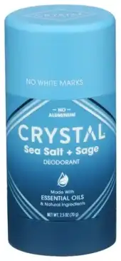 Crystal Body Deodorant Deodorant Sea Salt Sage