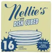 Nellies All Natural Autodish Tabs Dish Cubed