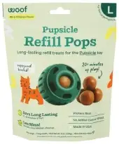 Woof Dog Treat Pops Chickn Lg