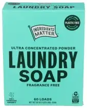 Ingredients Matter Laundry Pwdr Frgrnc Free