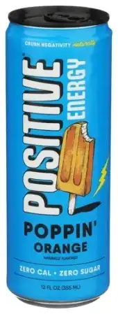 Positive Beverage Beverage Poppin Orange