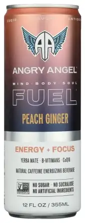Angry Angel Drink Enrgy Peach Ginger