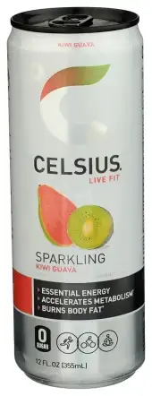 Celsius Bev Sprkl Kiwi Guava