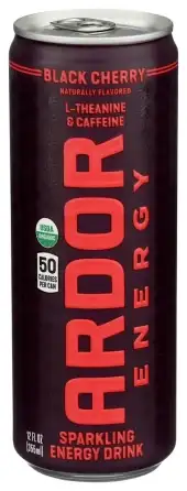 Ardor Organic Inc Bev Enr Spk Black Cherry