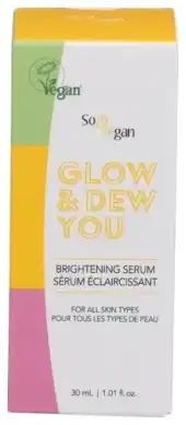 Solovegan Serum Bright Glow & Dew