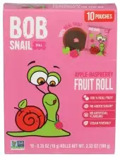 Bob Snail Fruit Rolls Appl Raspbry
