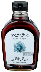 Madhava Agave Nectar Amber Org