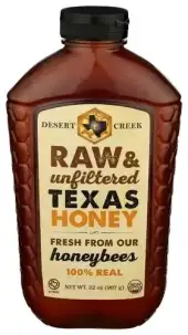 Desert Creek Honey Llc Honey Tex Raw Unfilted
