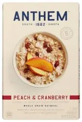 Anthem Oatmeal Peach Cranberry