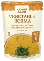 The Cumin Club Entree Vegetable Korma