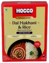 Hocco The Indian Kitchen Dal Makhni & Rice Combo