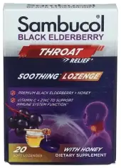 Sambucol Pastilles Blk Elderberry