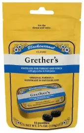 Grethers Lozenge Blkcurrnt Bag