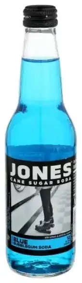 Jones Soda Blue Bubblegum