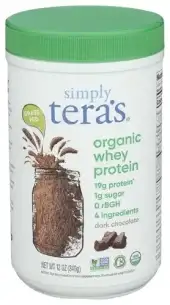 Simply Teras Whey Dark Choc Org Fruitrd
