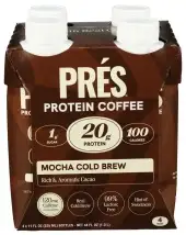 Pres Protein Coffee Prtn Coffee Mocha Rtd4Pk