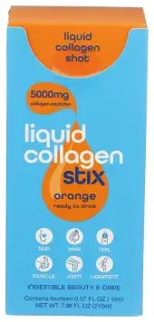 Liquid Collagen Stix Collagen Liq 14Pkt Orng