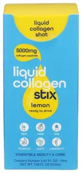 Liquid Collagen Stix Collagen Liq 14Pkt Lemon