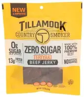 Tillamook Country Smoker Jerky Beef Teriyaki Zo