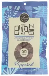 Aufschnitt Jerky Biltong Peppered