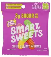 Smartsweets Candy Sour Gummy Worms