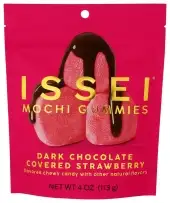 Issei Mochi Gummies Gummies Choc Strawberry
