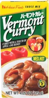 House Foods Mix Sce Curry Vrmnt Med