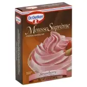 Dr Oetker Mousse Suprm Strwbry