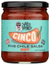 Vato Blanco Cinco Salsa Hot