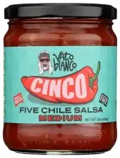 Vato Blanco Cinco Salsa Medium