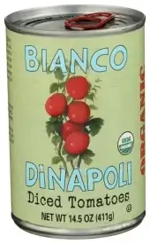Bianco Di Napoli Tomatoes Diced Org