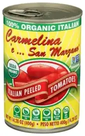 Carmelina E San Marzano Tomatoes Whl Peeled Puree