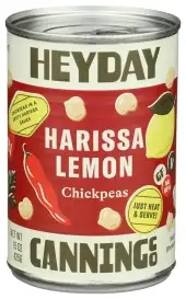 Heyday Canning Co Chickpeas Harissa Lemon