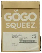 Gogo Squeez Applesauce App Strw 12Pk