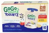 Gogo Squeez Yogurt Strw Ban Vty 10Pk